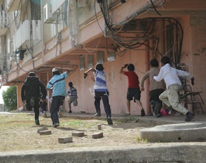 Flickr israel defense forces children in town under fire by rockets from gaza 2